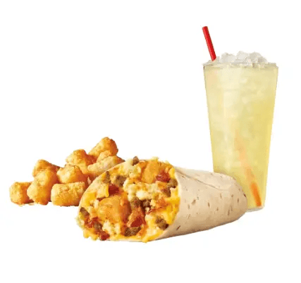 Ultimate Meat & Cheese Breakfast Burrito™ Combo