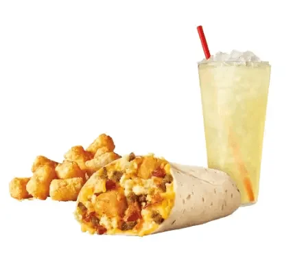Ultimate Meat & Cheese Breakfast Burrito™ Combo