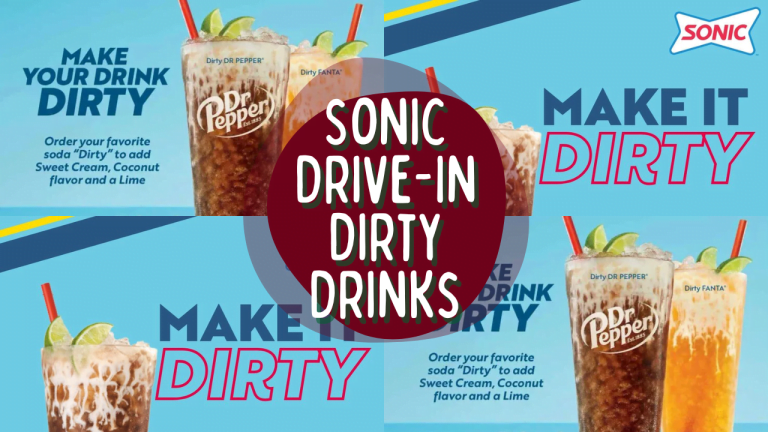 Sonic’s Dirty Sodas Menu with Prices 2024
