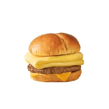 Sausage, Egg and Cheese Brioche Breakfast