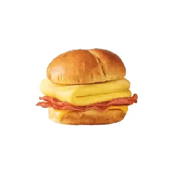 Ham, Egg and Cheese Brioche Breakfast