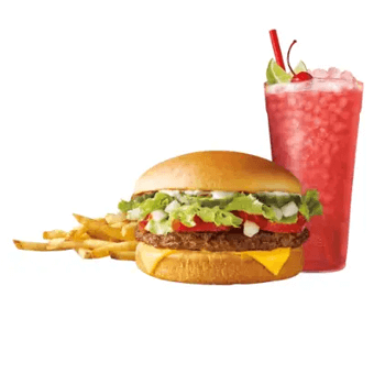 Hickory BBQ Cheeseburger Combo