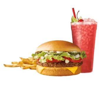 Hickory BBQ Cheeseburger Combo