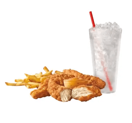 3 Piece Crispy Tenders Combo