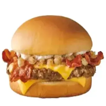 Garlic Butter Bacon Cheeseburger