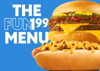 Sonic $1.99 Menu in Summer 2024