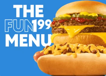Sonic $1.99 Menu in Summer 2024