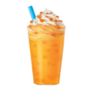Orange Cloudsicle Slush Float