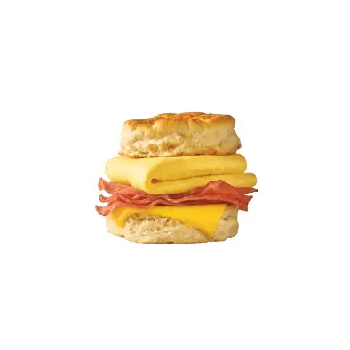 Ham, Egg and Cheese Biscuit
