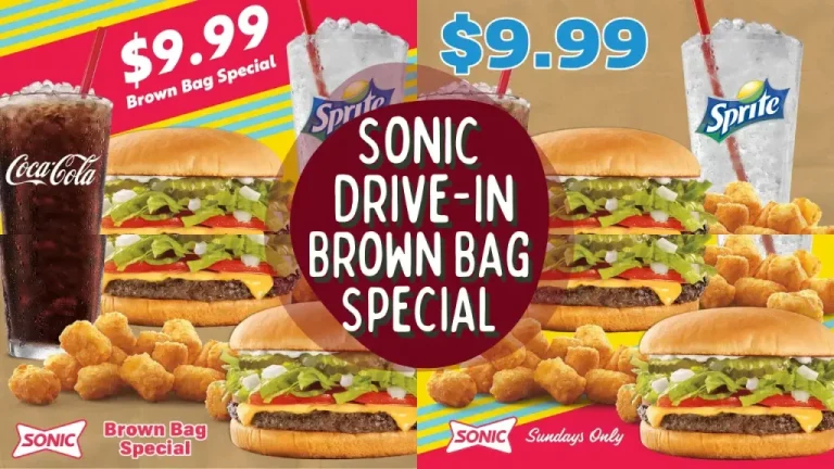 Sonic Brown Bag Speciala
