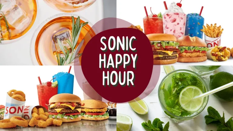 Sonic Happy Hour 2024