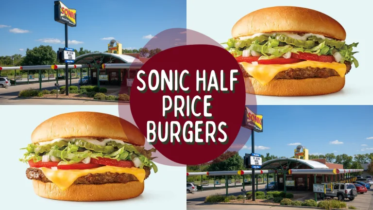 sonic drive in half price cheeseburgers
