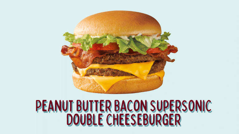 sonic peanut butter bacon cheeseburger