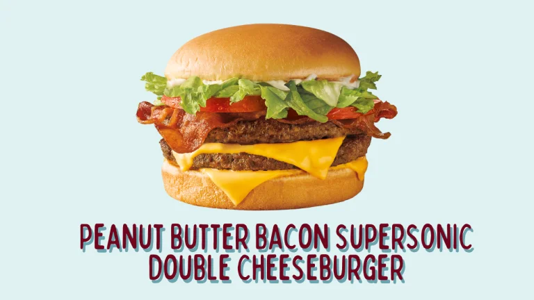 sonic peanut butter bacon cheeseburger